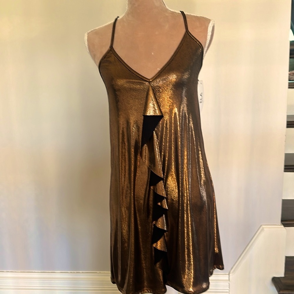 Beautiful metallic dress